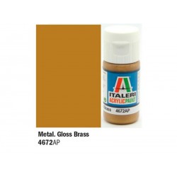 ITALERI Acrylic 4672AP Gloss Brass 20ml