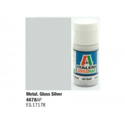 ITALERI Acrylic 4678AP Gloss Silver 20ml