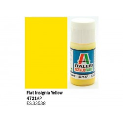 ITALERI Acrylic 4721AP Flat Insignia Yellow 20ml