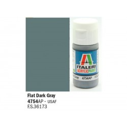 ITALERI Acrylic 4754AP Flat Dark Gray 20ml