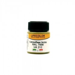 LifeColor UA212 Graugrün Khakibraun RAL 7008 - 22ml