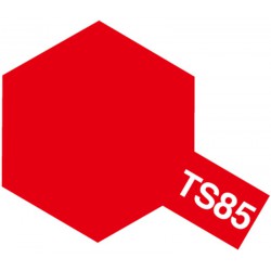 TAMIYA 85085 Peinture Bombe Spray TS-85 Rouge Vif « Ferrari » / Bright Mica Red