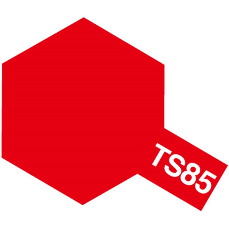 TAMIYA 85085 Peinture Bombe Spray TS-85 Rouge Vif « Ferrari » / Bright Mica  Red