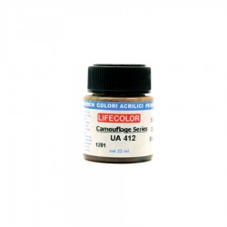 LifeColor UA412 German uniforms Extra Dark Brown - 22ml