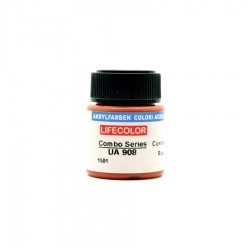 LifeColor UA908 Corroded Rust - 22ml