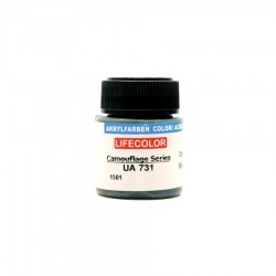 LifeColor UA731 Dirty Black - 22ml