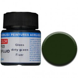 LIFECOLOR FF03 Gloss dirty green fixer - 22ml