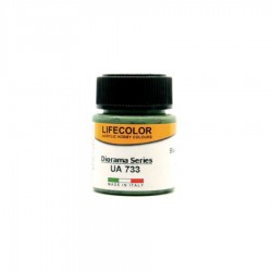 LifeColor UA733 Tire Black - 22ml