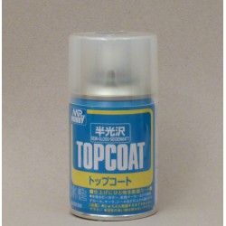 GUNZE B502 Mr. Top Coat Semi-Gloss Spray (86 ml)