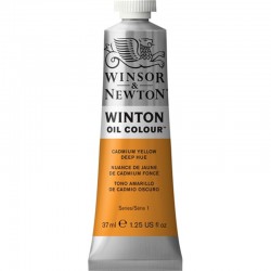 WINSOR & NEWTON HUILE WINTON 37ML 115 JAUNE DE CADMIUM FONCE IMITATION