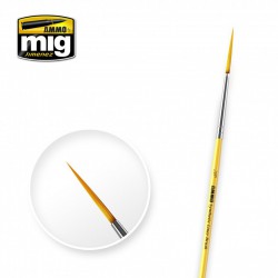 AMMO BY MIG A.MIG-8590 Synthetic Liner Brush 3/0