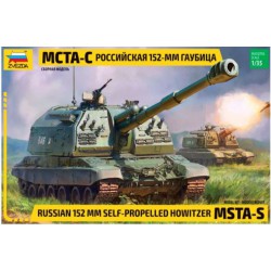 ZVEZDA 3630 1/35 Russian 152 mm Self-Propelled Howitzer MSTA-S