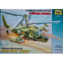 ZVEZDA 7216 1/72 Russian Attack Helicopter Black Shark "Hokum"