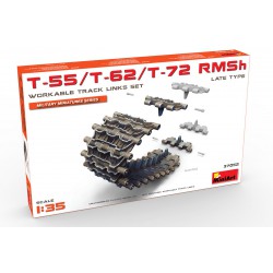 MINIART 37052 1/35 T-55/T-62/T-72 RMSh Workable Track Links Set Late Type