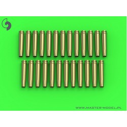 MASTER MODEL GM-35-018 1/35 German 2cm ammunition (cal. 20x138B) for Flak 30/38, KwK 30/38 - empty shells (25pcs)