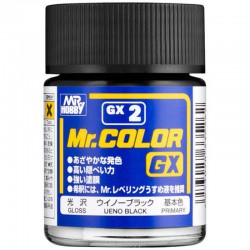 MR. HOBBY GX2 Mr. Color GX (18 ml) Ueno Balck