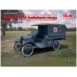 ICM 35665 1/35 Model T 1917 Ambulance(early)WWI AAFScar