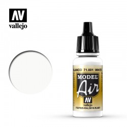 VALLEJO 71.001 Model Air White Color 17 ml.