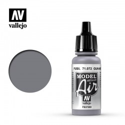 VALLEJO 71.072 Model Air Gun Metal Color 17 ml.