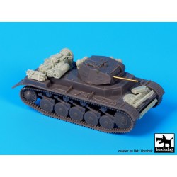 BLACK DOG T72067 1/72 Pz. Kpfw. II ausf C Accessories Set