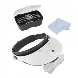 LIGHTCRAFT LC1766 Pro LED Headband Magnifier Kit