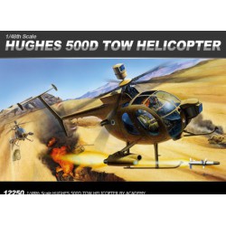 ACADEMY 12250 1/48 HUGHES 500D TOW HELICOPTER