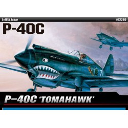 ACADEMY 12280 1/48 P-40C Tomahawk