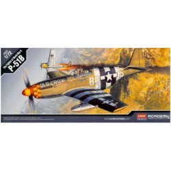 ACADEMY 12464 1/72 The Fighter of World War II P-51B Mustang