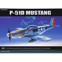 ACADEMY 12485 1/72 The Fighter of World War II P-51D Mustang
