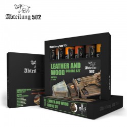 ABTEILUNG 502 ABT315 Leather and Wood Oils Set