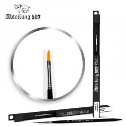 ABTEILUNG 502 ABT835-6 Flat Brush Deluxe Synthetic 6