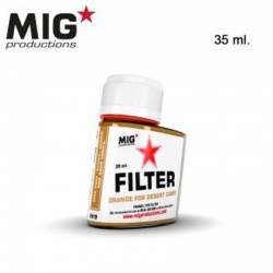 MIG Productions Filter F419 Orange for Desert Camo 35ml