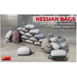MINIART 35586 1/35 Hessian Bags Sand, Cement, Vegetables, Flour, Seeds etc