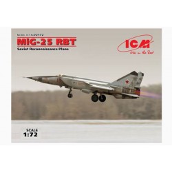 ICM 72172 1/72 MiG-25 RBT,Soviet Reconnaissance Plane (100% new molds)