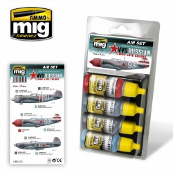 AMMO BY MIG A.MIG-7223 VVS WWII Russian Late Aircraft 4x17ml