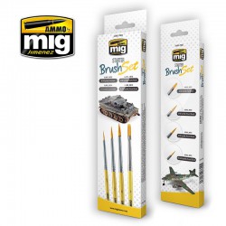 AMMO BY MIG A.MIG-7602 Pinceaux - Starter Brush Set