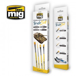 AMMO BY MIG A.MIG-7604 Pinceaux - Streaking Vertical Brush Set