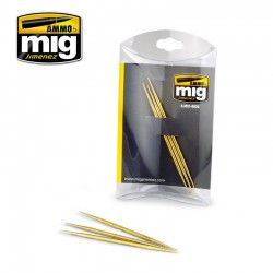 AMMO BY MIG A.MIG-8026 Cure Dents Laiton - Brass Toothpicks