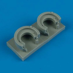 QUICKBOOST QB48358 1/48 Bf 110 oil tanks for Cyber Hobby