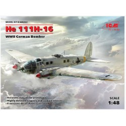 ICM 48263 1/48 He 111H-16, WWII German Bomber