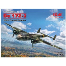 ICM 72308 1/72 Do 17Z-2, WWII Finnish Bomber