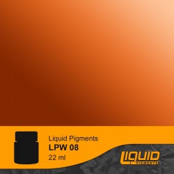 LIFECOLOR LPW08 Liquid pigments Eroding Dark Rust 22ml