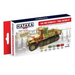 HATAKA HTK-AS36 1945 WW2 German AFV | panel lighting set (6 x 17 ml)