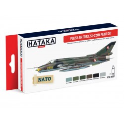 HATAKA HTK-AS47 Polish Air Force Su-22M4 paint set (6 x 17 ml)