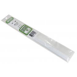 EVERGREEN EG149 Styrene Strip 6,3 x 1 x 350 mm (10p.)