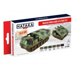 HATAKA HTK-AS65 Modern Finnish Army AFV paint set (6 x 17 ml)