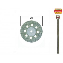 PROXXON 28844 Diamond-coated cutting disc with cooling holes (20mm diameter)