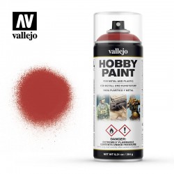 VALLEJO 28.016 Aerosol Scarlet Red Fantasy Color Primer 400 ml.