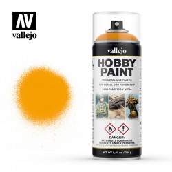 VALLEJO 28.018 Aerosol Sun Yellow Fantasy Color Primer 400 ml.