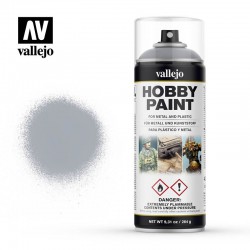 VALLEJO 28.021 Aerosol Silver Fantasy Color Primer 400 ml.